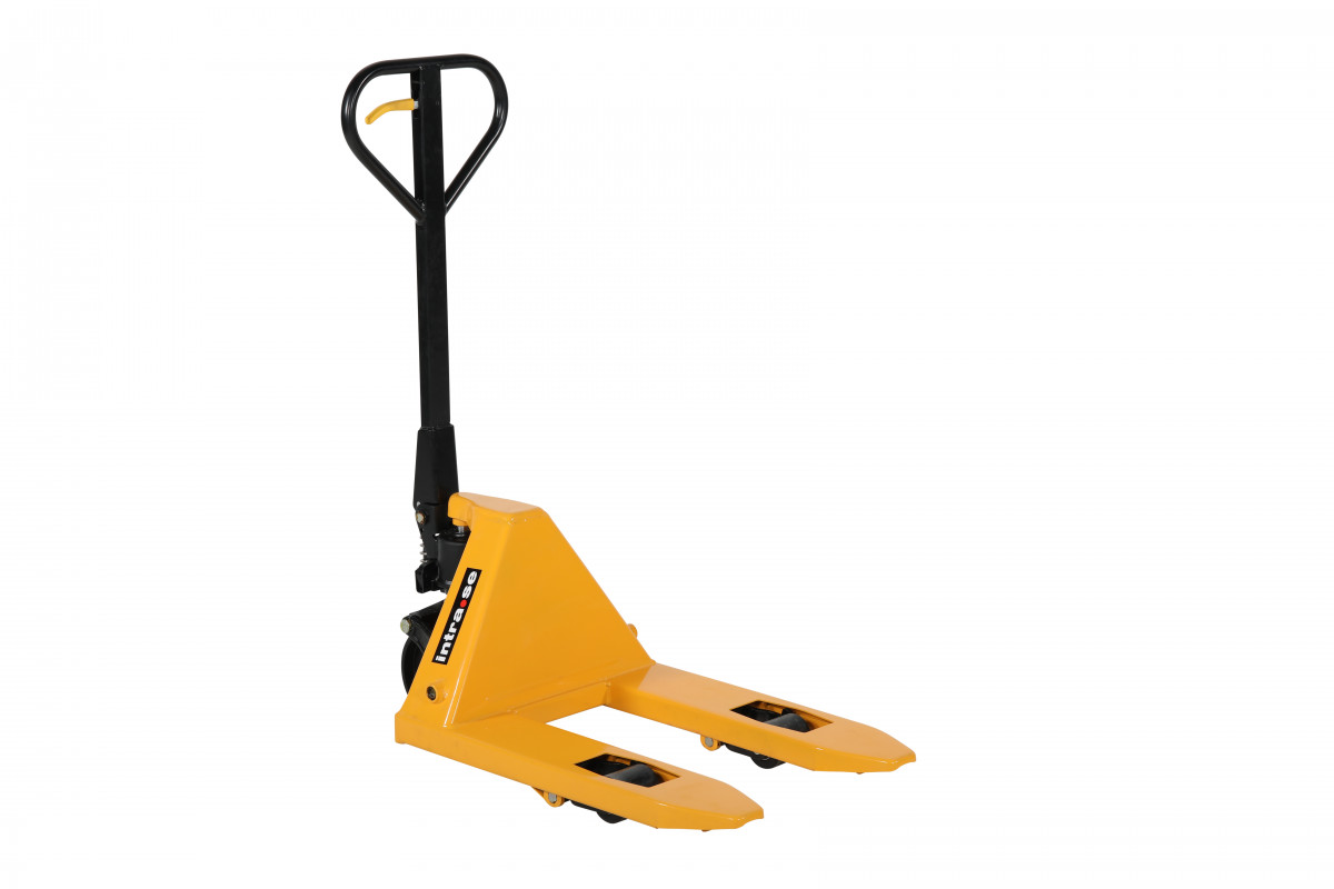 Trumpų šakių rankiniai palečių vežimėliai