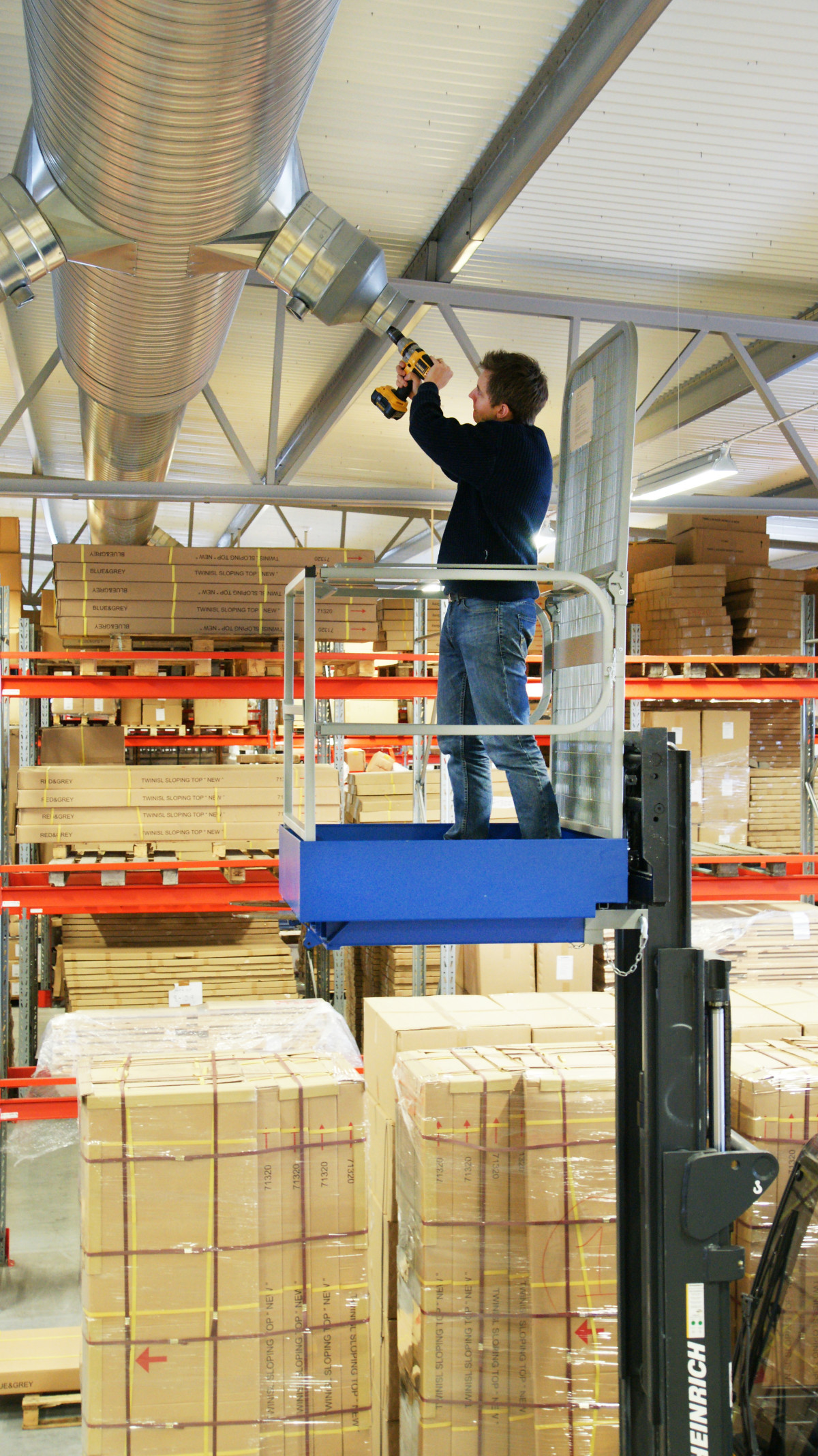 Sulankstomas darbo bokštelis