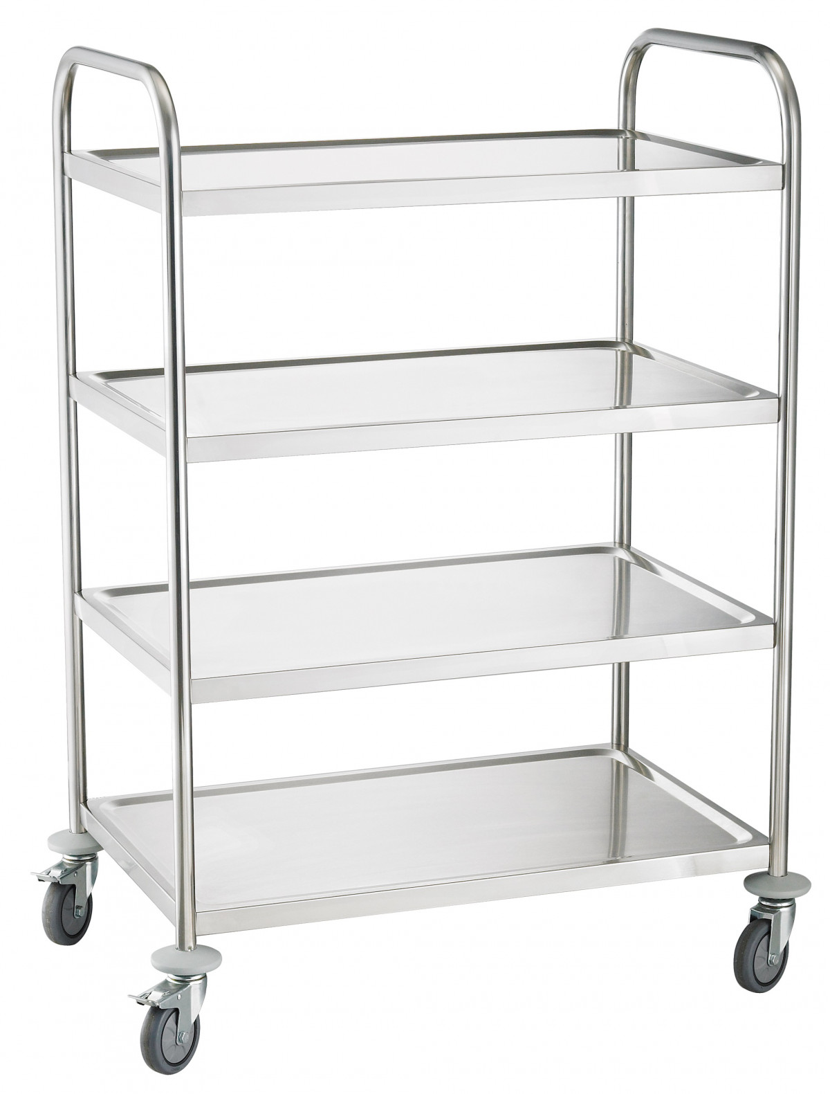 Nerūdijančio plieno vežimėliai