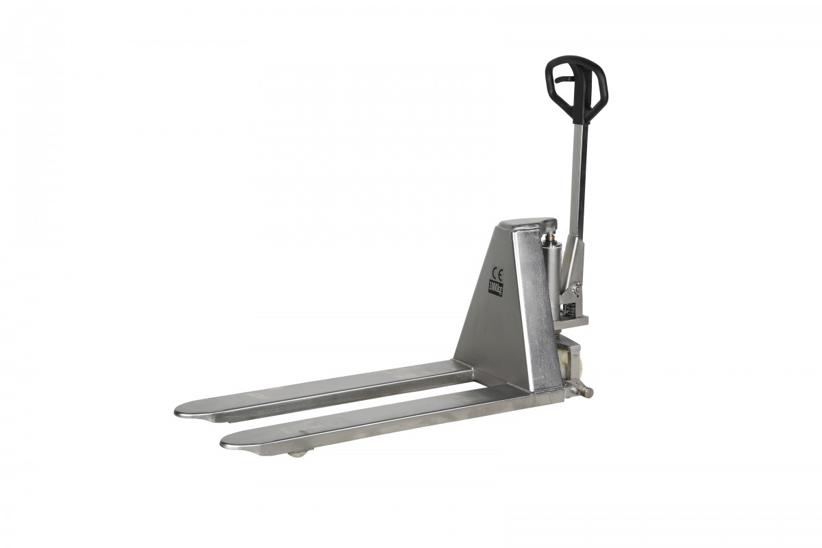 Nerūdijančio plieno žirklinis palečių keltuvas