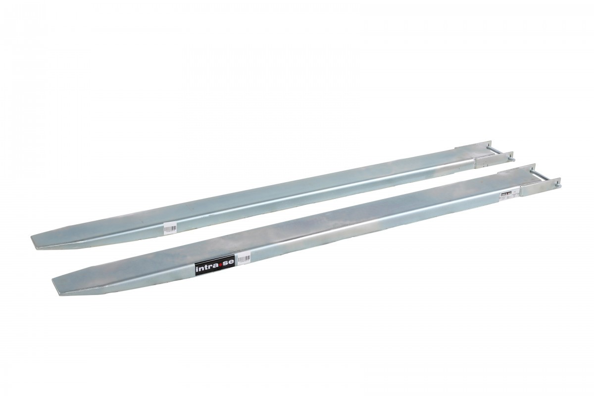 Cinkuotos šakinio krautuvo šakės su tvirtinimo kaiščiu 3100mm ilgio