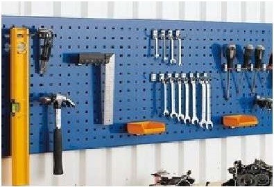 Perforated tool walls