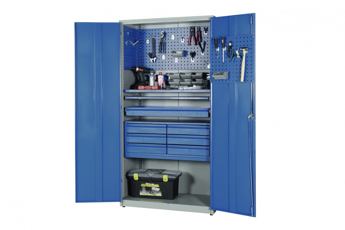 Įrankių spintelė dirbtuvėms ir pramonei